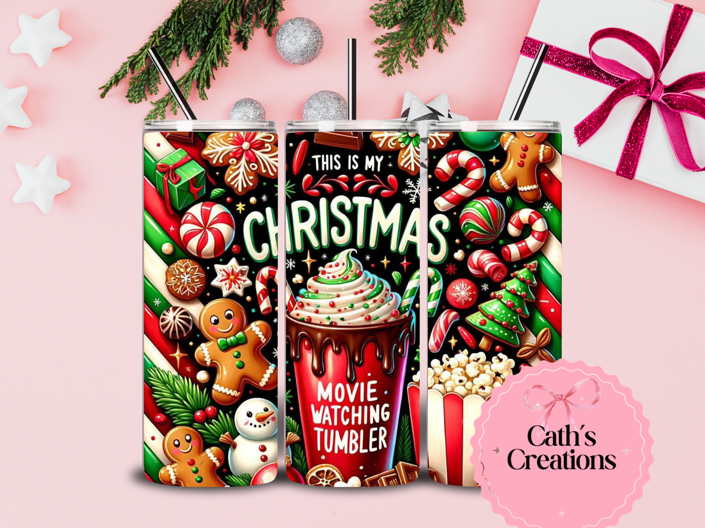 Christmas movie 20oz Christmas Tumbler