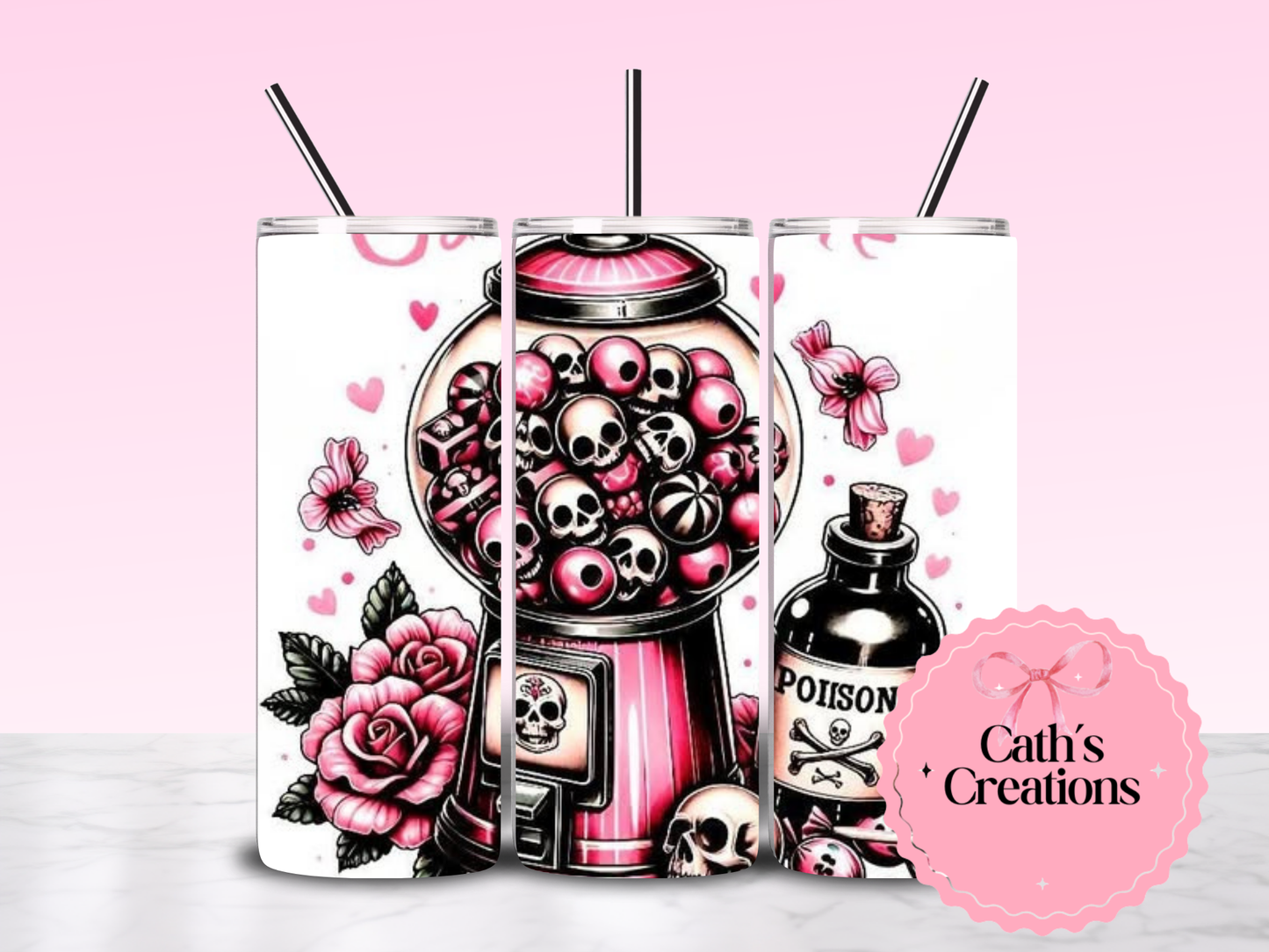 20oz tumbler with Design