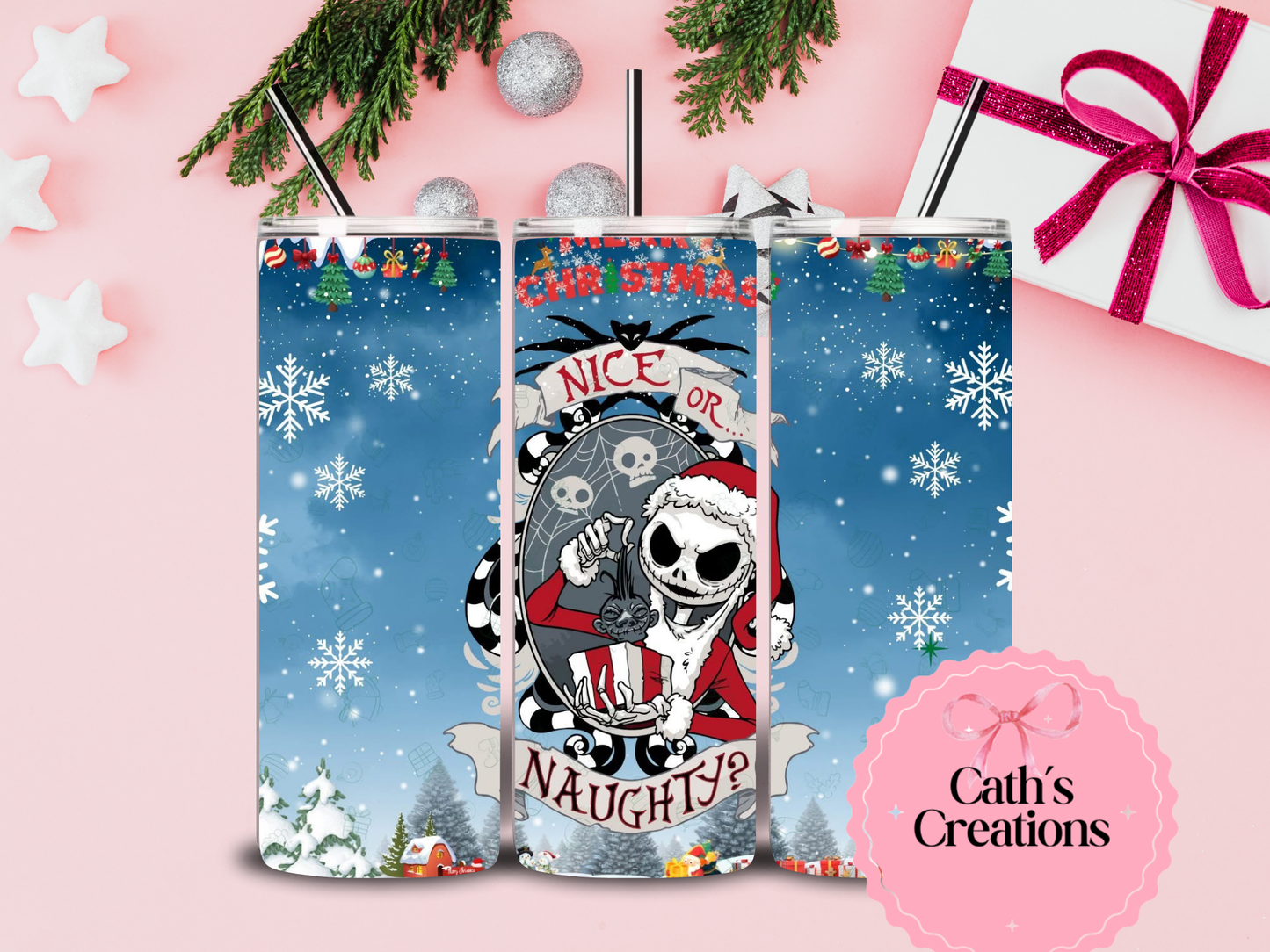 Nightmare Before Christmas 20oz Tumbler