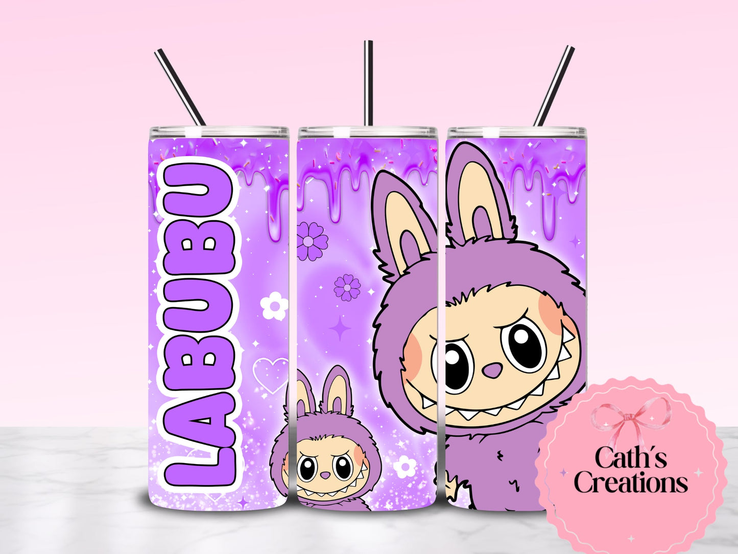 20oz Labubu Sublimation Tumbler