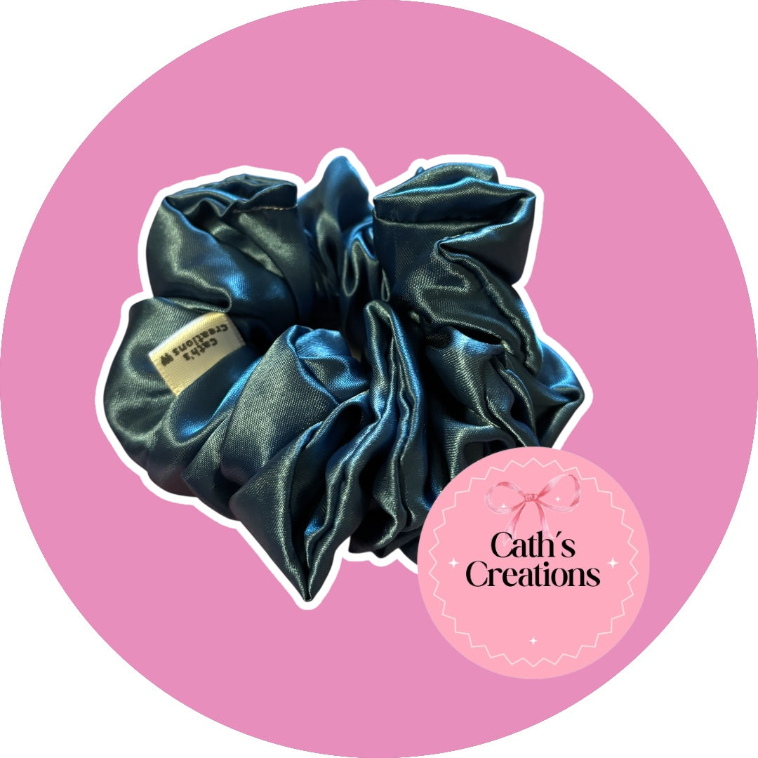 Navy Scrunchie