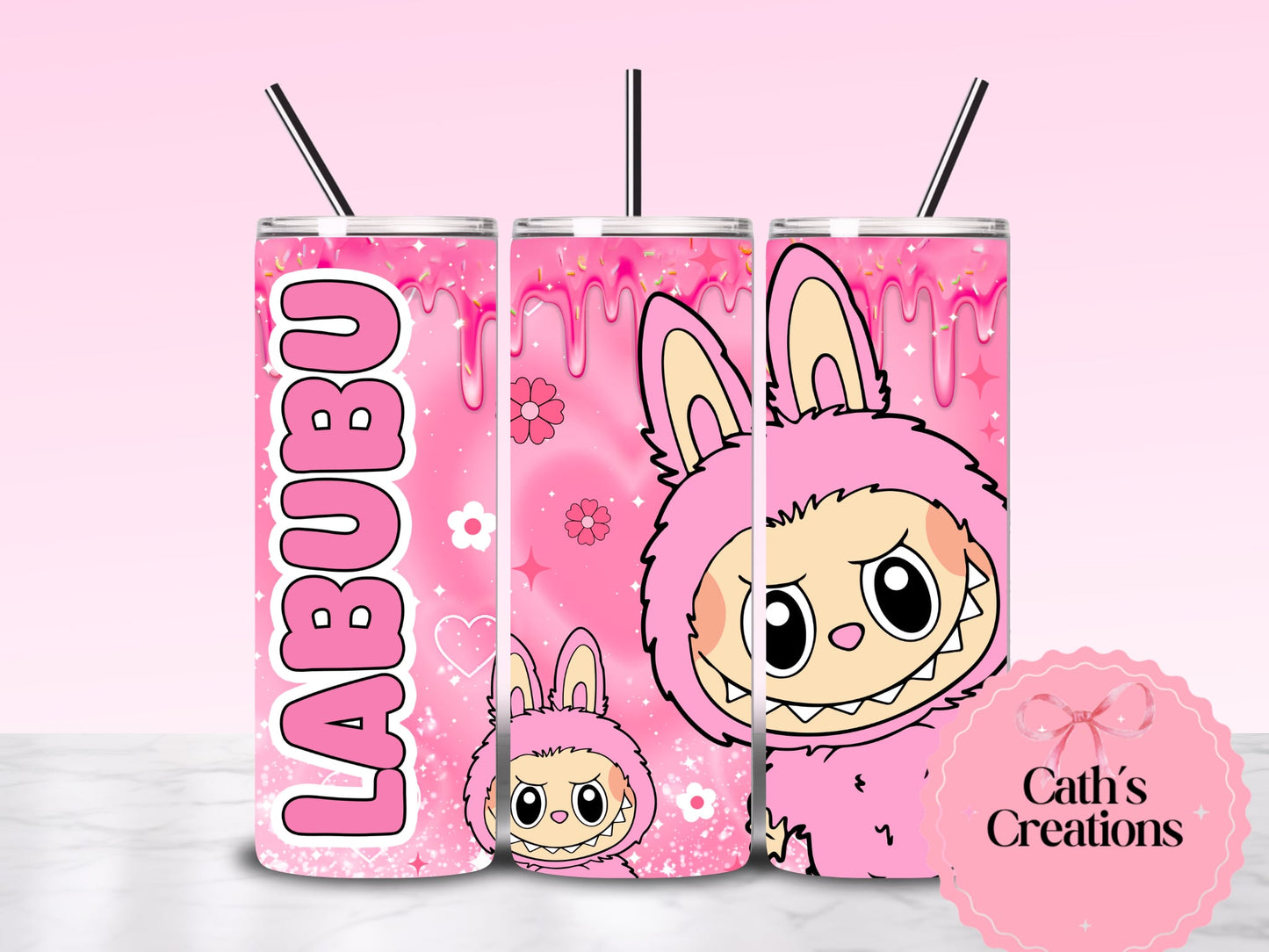 20oz Labubu tumbler