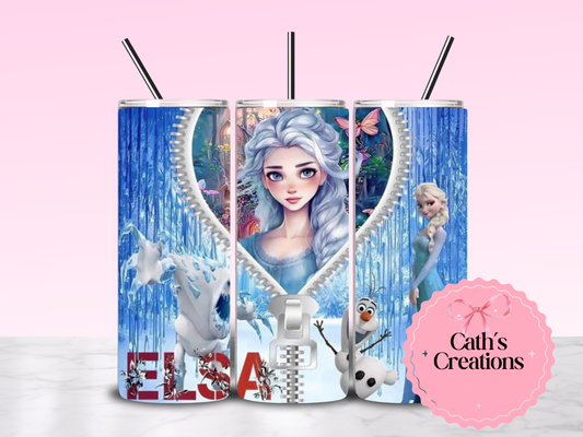 20oz tumbler with design