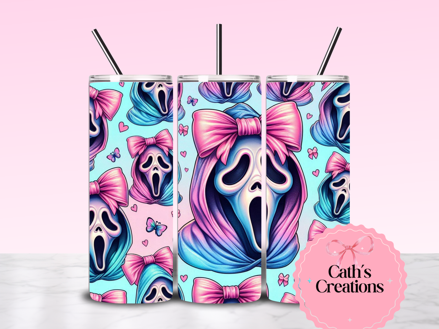 Ghostface 20oz Stainless Tumbler