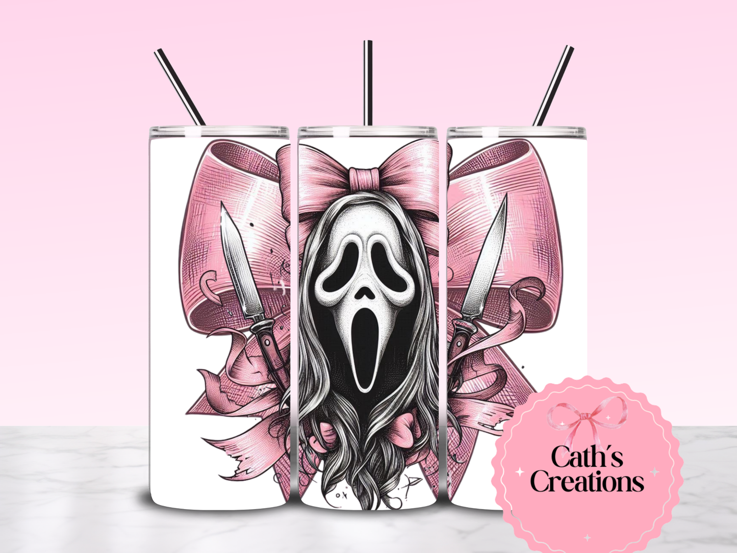 Ghostface 20oz Stainless Tumbler
