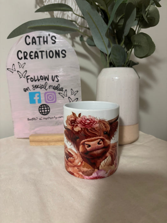 Highland cow Coffee mug