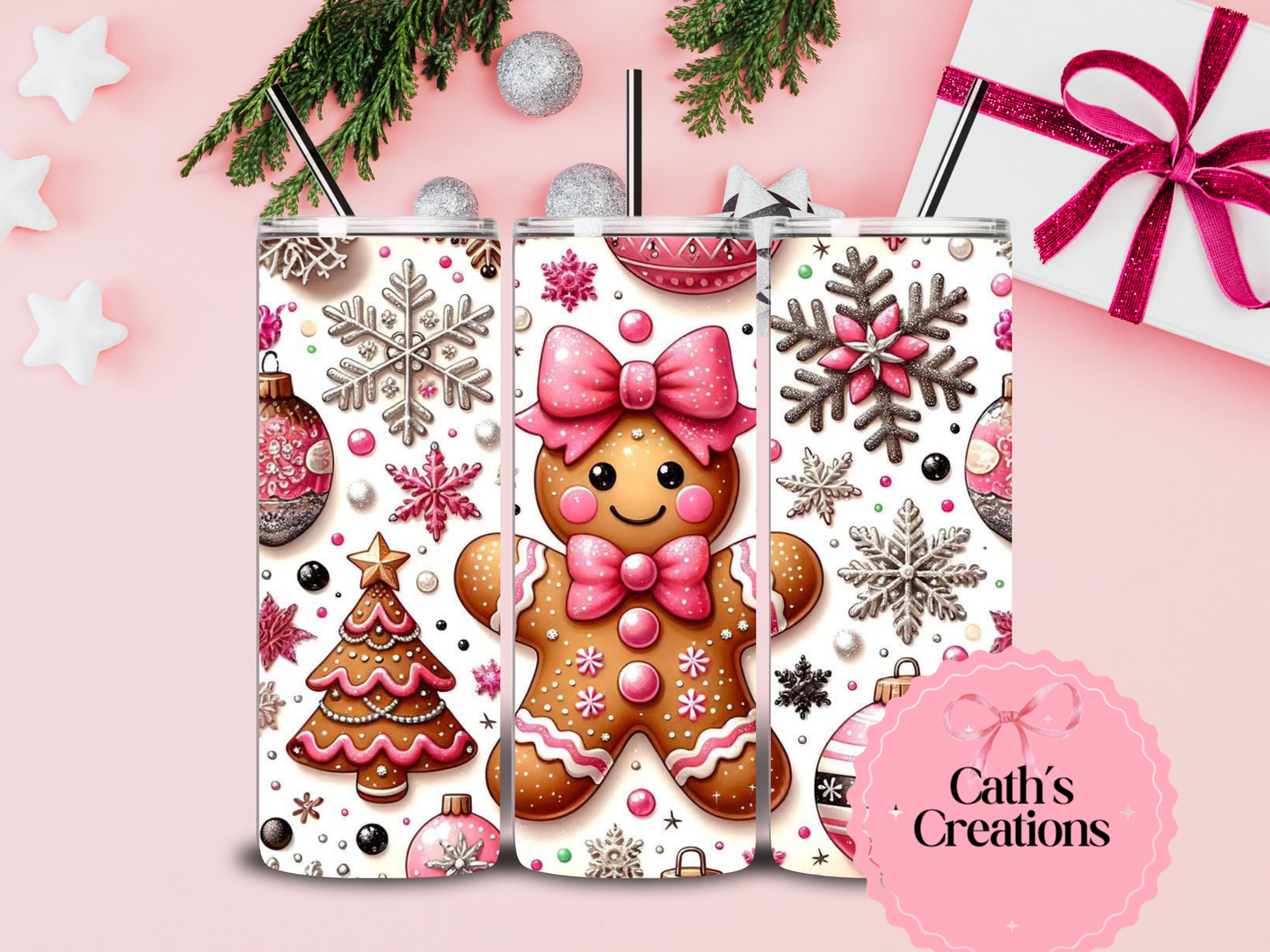 Gingerbread 20oz Tumbler