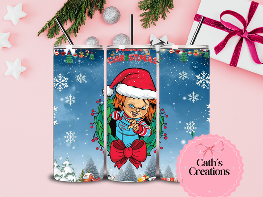Chucky 20oz Christmas tumbler