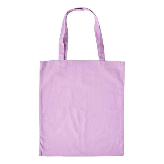 Purple tote bag