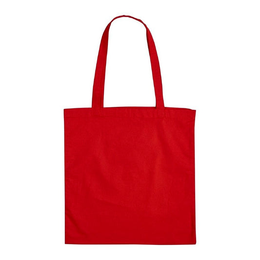 Red tote bag