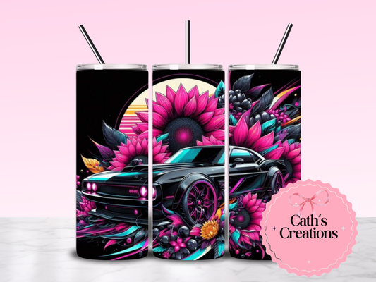 20oz Tumbler with design