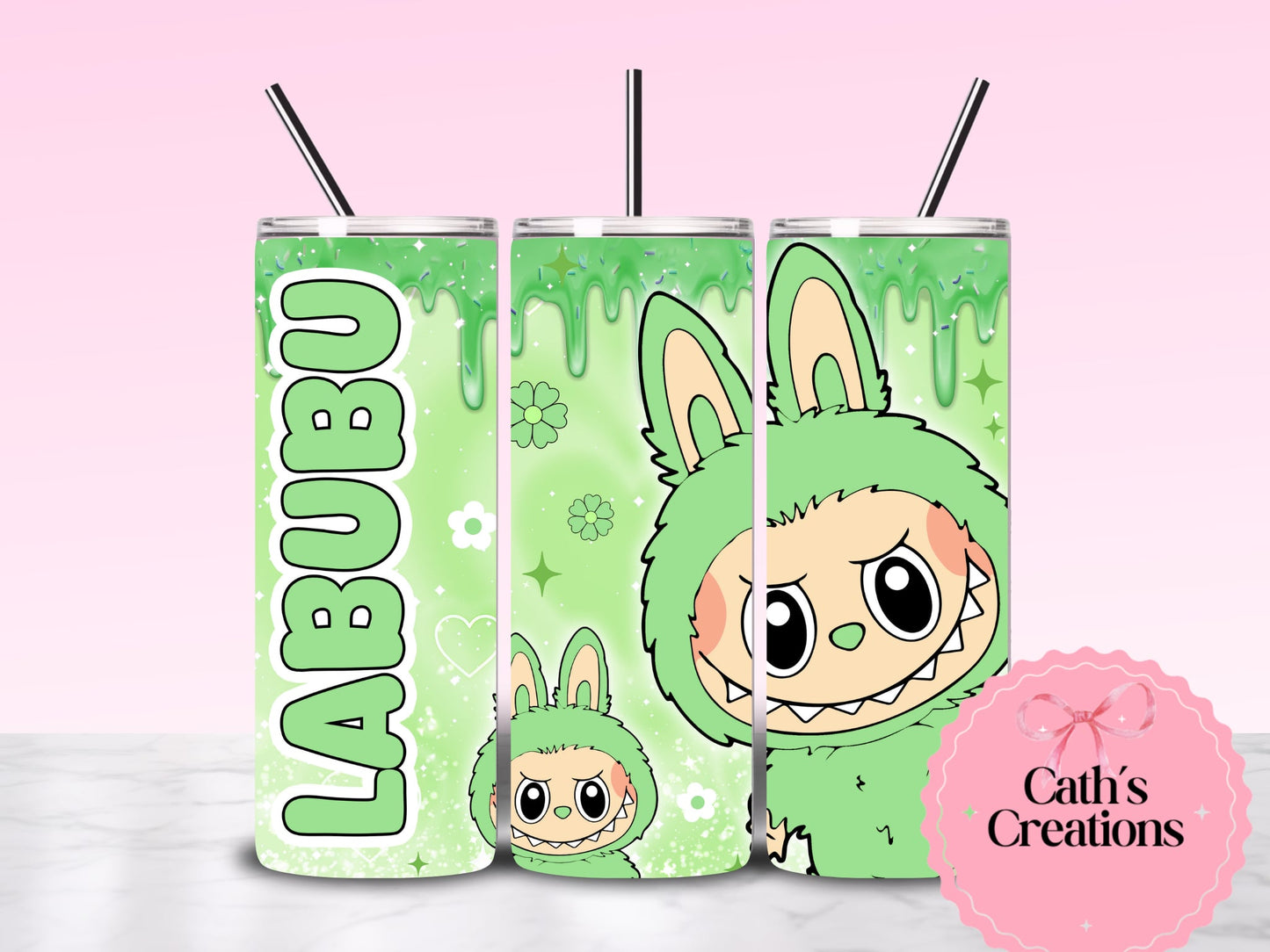 20oz Labubu Sublimation Tumbler