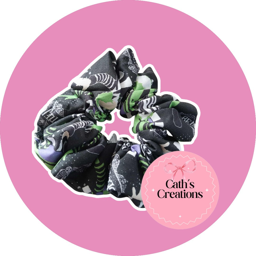 Beetlejuice Scrunchie